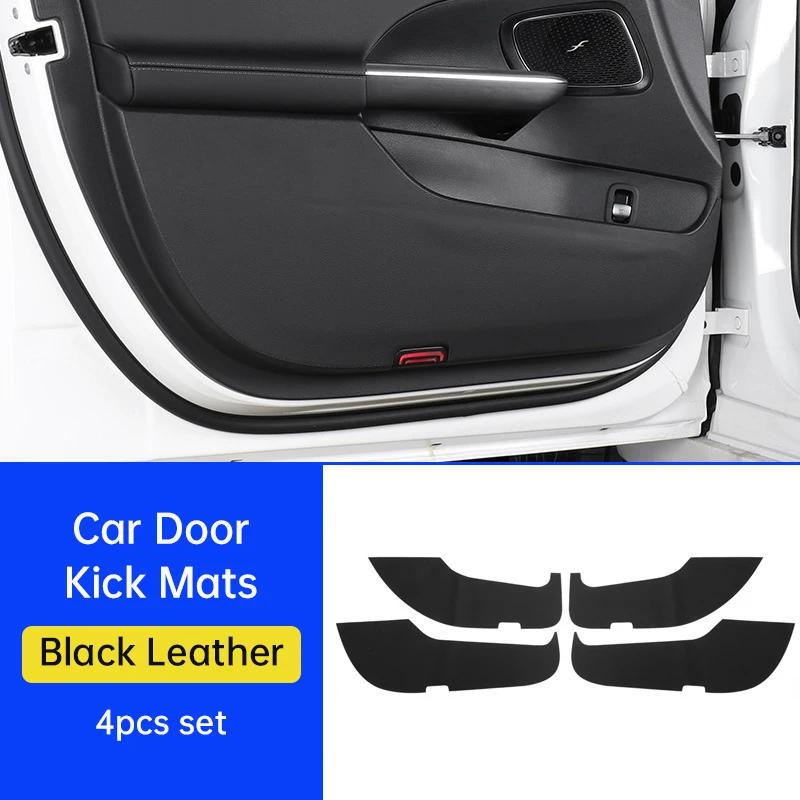 For Mercedes Benz E-Class E300L 2024 Car Door Kick Mat 260L Car Seat Anti-Kick Mats W214 Car Door Sill Strips Protective Sticker