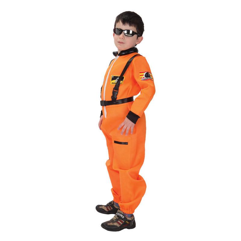 And Orange Unique White Space Suit Costume For Children And Adults Ideal For Themed Events