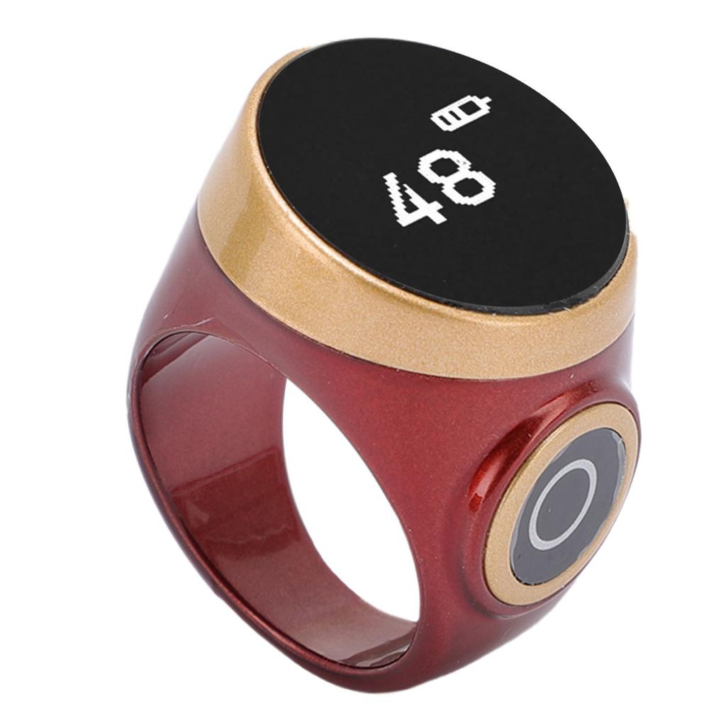Smart Ring Counter Digital LCD Screen Electronic Finger Ring Counter Touch Control Water Proof