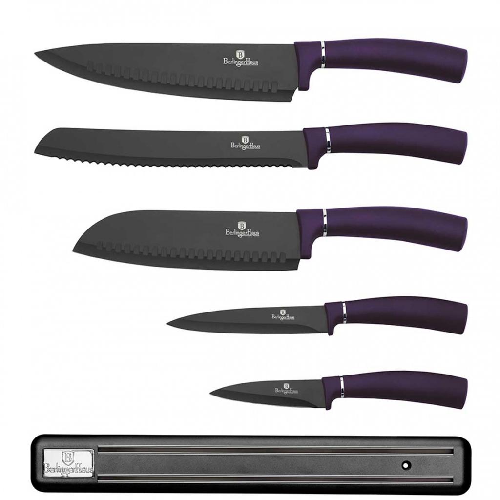 Set Of 5 Kitchen Knives With Blade Berlinger Haus Bh-2681