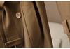 2026 Spring Women's British Style Double-Breasted Belted Trench Coat