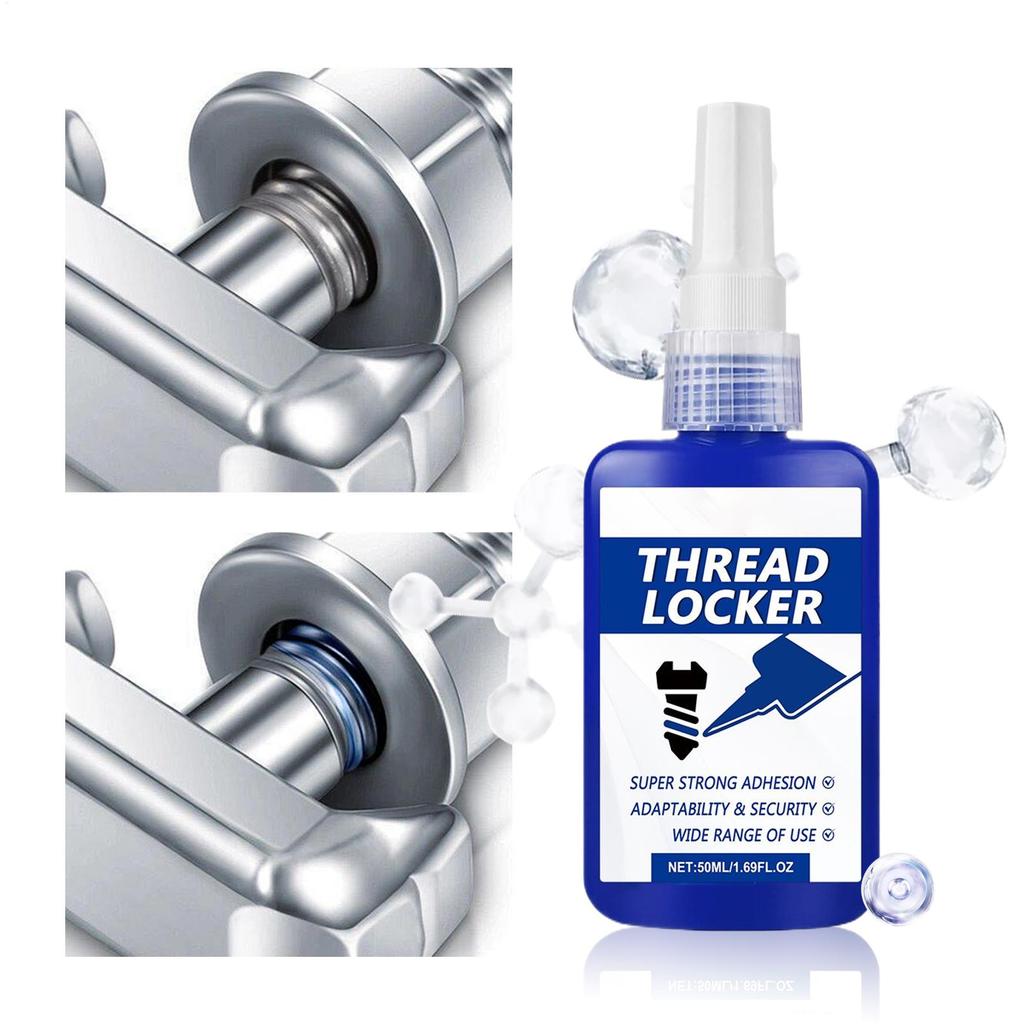 Lock Tight Threadlocker 50Ml Removable Threadlocker Metal Glue Waterproof Removable Sealant Adhesive for Repair Industrial