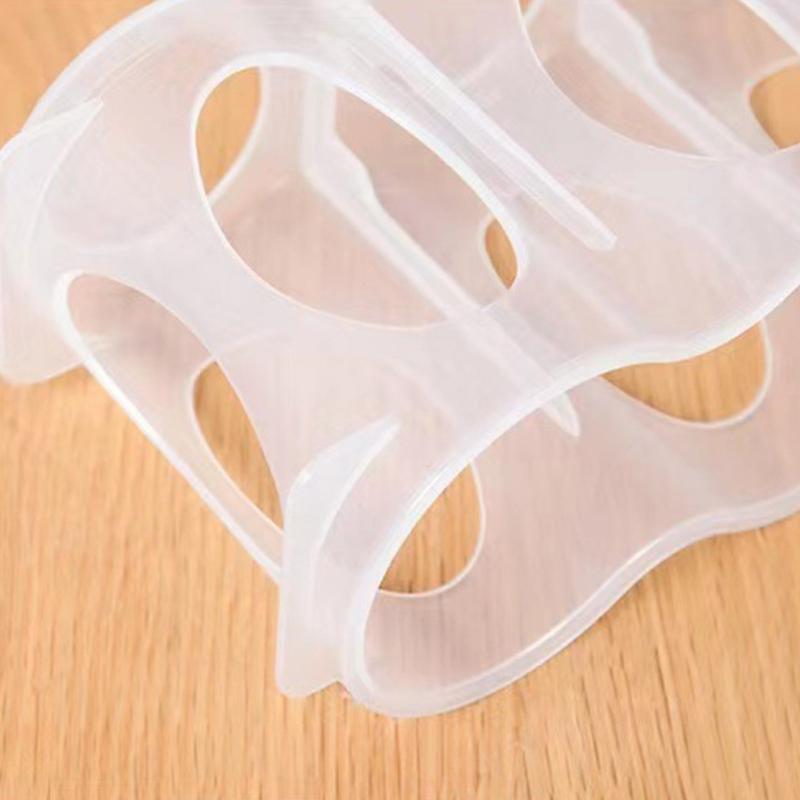 1Pcs Japanese Style Refrigerator Beverage Storage Box Four Compartment Can Storage Rack Kitchen Storage Can Beverage Organizer