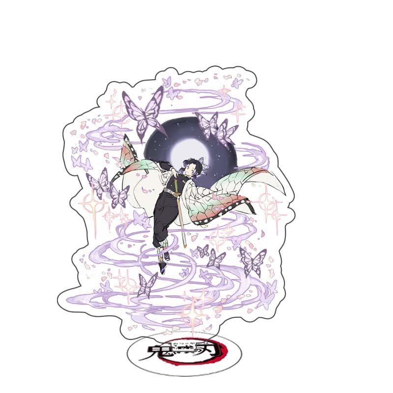 Demon Slayer Anime Acrylic Stand Kimetsu No Yaiba Kamado Tanjirou Hashira Giyuu Action Figure Desk Model Toy