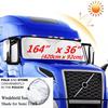 Windshield Sun Shade for Semi Truck Windshield Large Coverage Foldable Front Window Sunshade Heavy Duty UV Heat Sun Visor