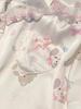 Summer Silk Pajamas Set: Cute Cartoon, Short Sleeve & Shorts