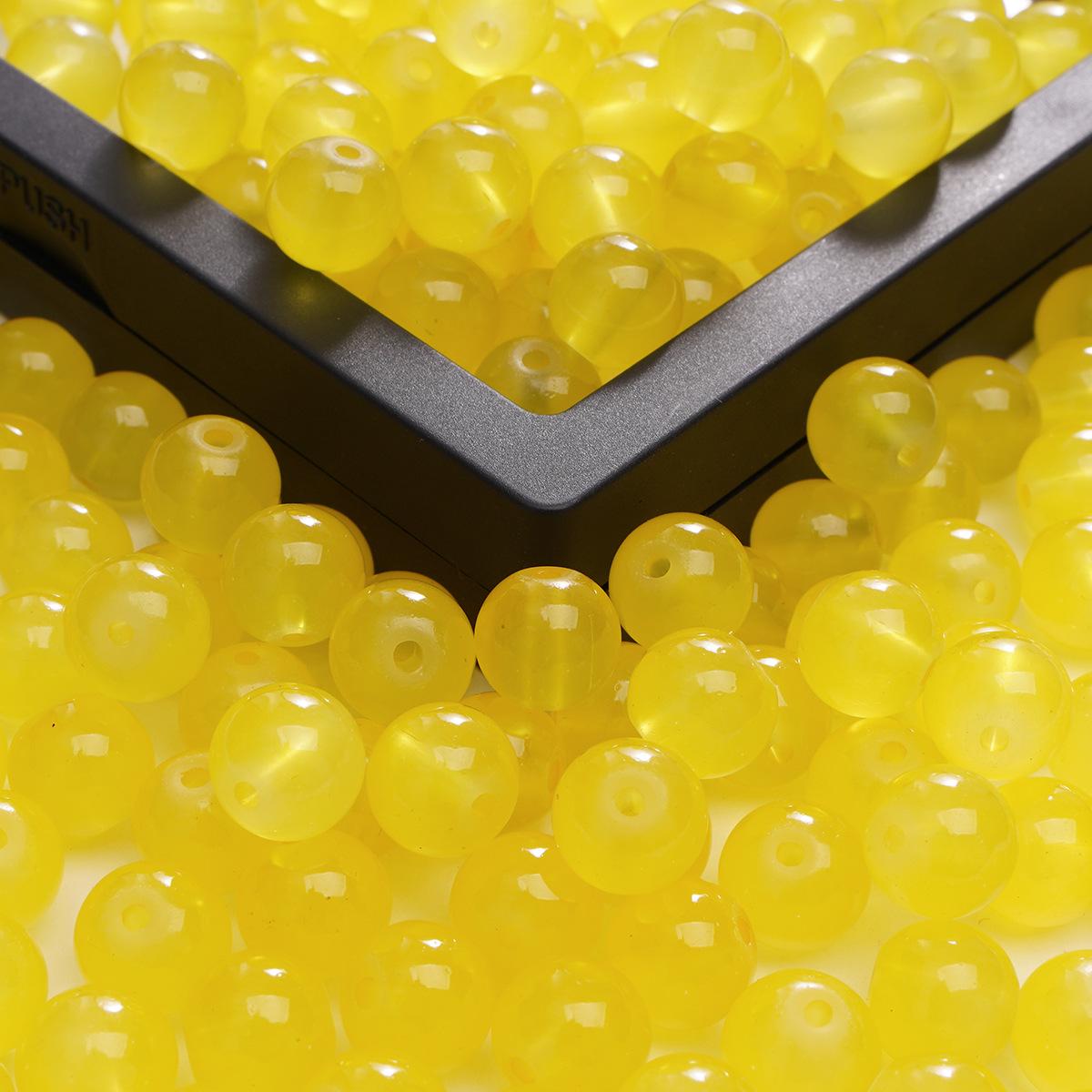 

Бусины из имитации нефрита 6 мм, однотонные, для изготовления украшений своими руками 6mm, Hole ~1mm, 50 pcs/pack