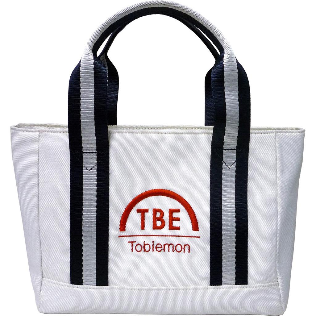 TOBIEMON Tote Bag White White T-TTBG