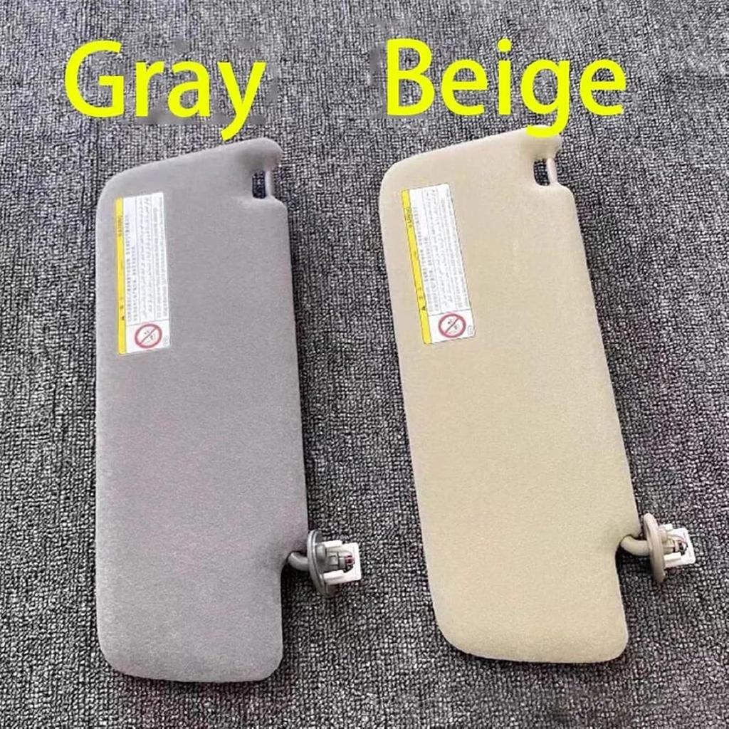 Car Sun Visor Compatible for Toyota Land Cruiser Prado 120 LC120 2003 2004 2005 2006 2007 2008 2009 Car Interior Roof Front Sunvisor(Beige Only Left)