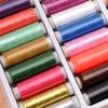 39 ks / sada barev Šicí nit Silné a odolné šicí nitě pro ruční stroje