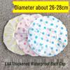 Extra Large High-Grade Frosted PEVA Waterproof Shower Cap