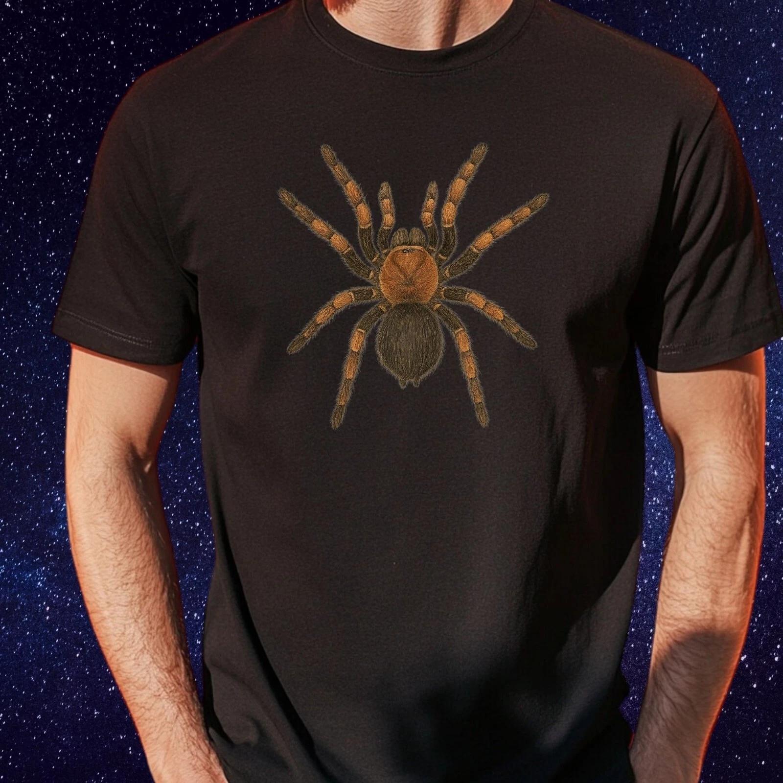 T-Shirt Herren Tarantel Motiv Baumwolle Größe S bis 5XL XXXL