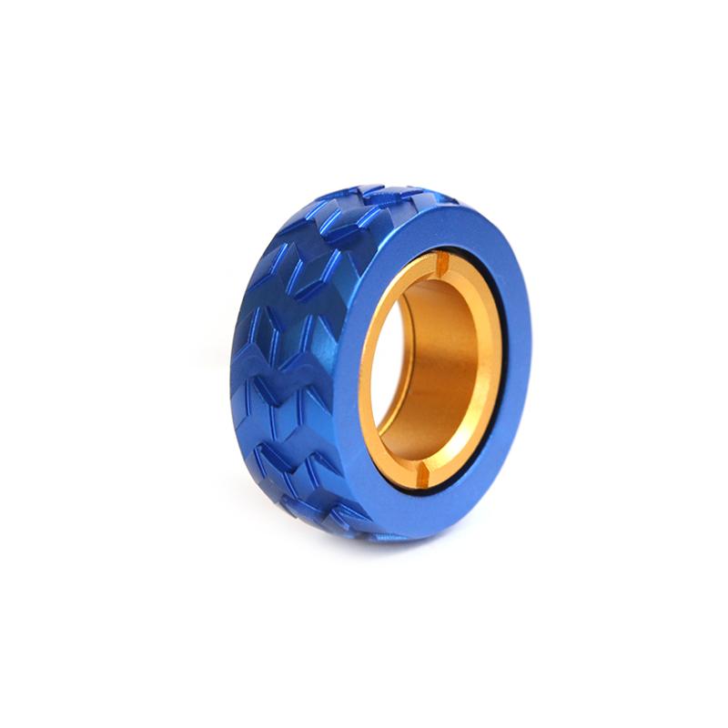 Mechanical Fidget Ratchet Ring EDC Fidget Sliders Fidget Toys Stress Relief For Adults Magnetic Metal For Adult Children Gift