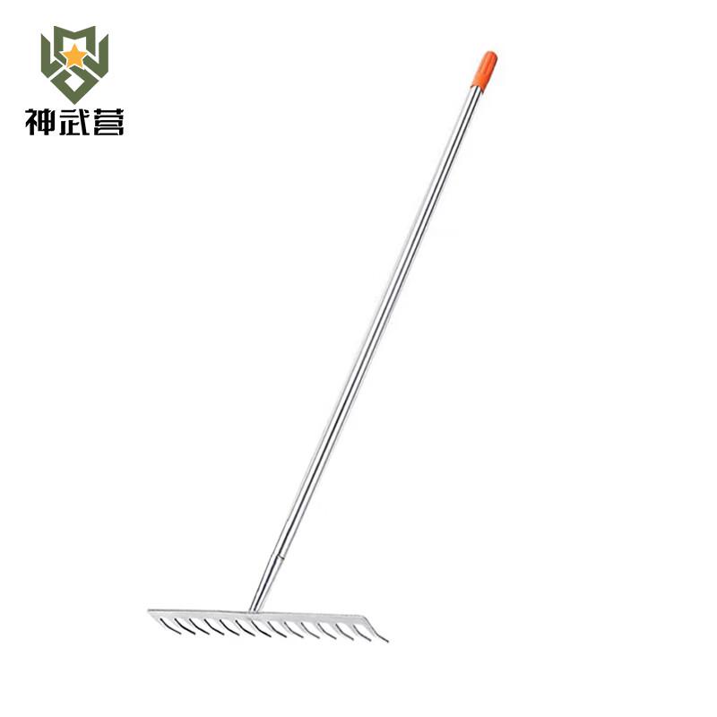 Shenwuying 14-Tooth Stainless Steel Rake