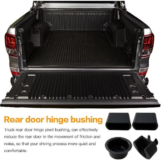 38641 Tailgate Hinge Pivot Bushing Insert Kit Left and Right for Ford Ranger: 1993, 1994, 1995, 1996, 1997, 1998, 1999