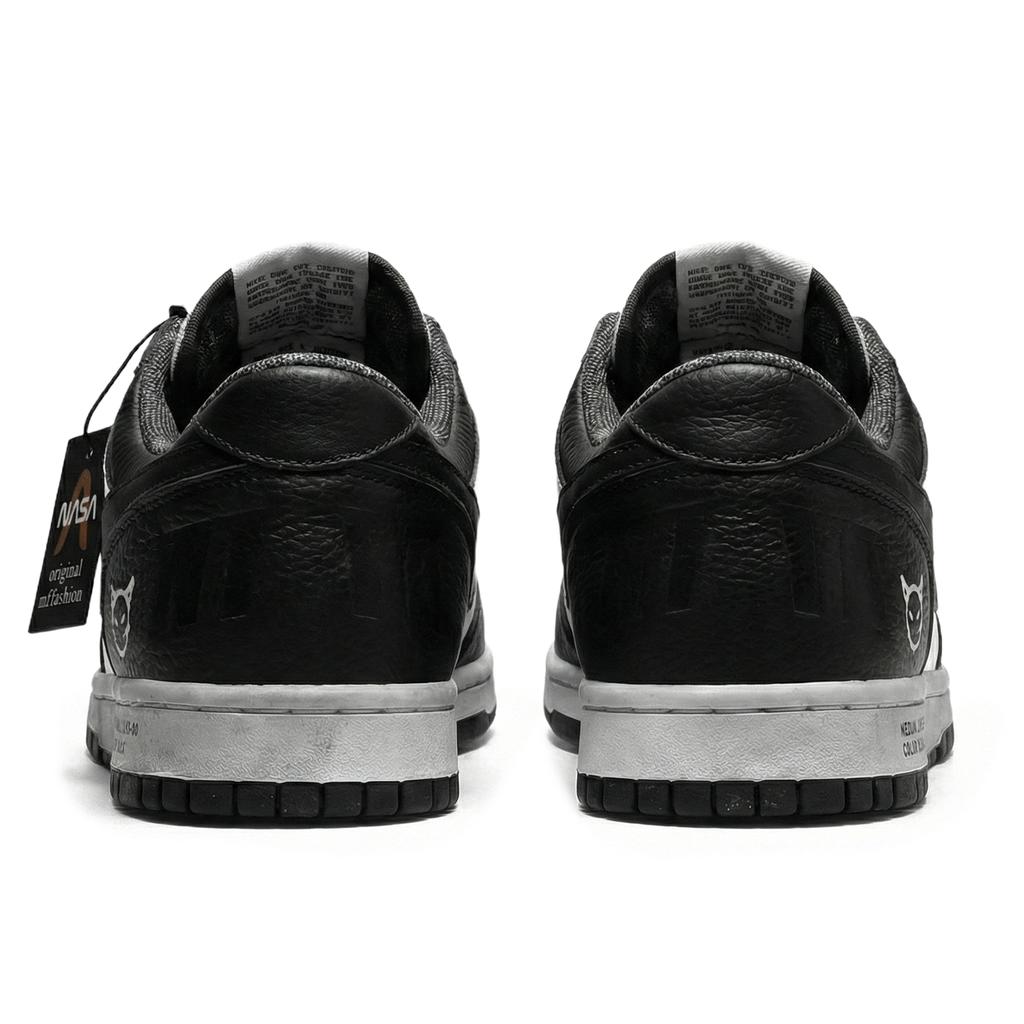 Nike Dunk Three Times Lab, Quantum Annihilation, Panda Abrasion Resistant Slip Resistant Low top Skateboard Shoes Men's 355152-017(Team210-)