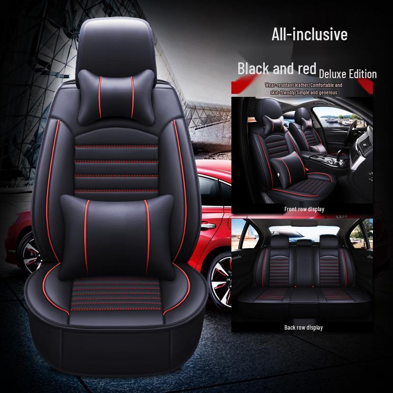 Full Leather Car Seat Cover, Universal Fit for Bin Yue, Emgrand GS, Vision, Boyue