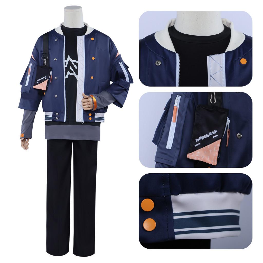High-quality Polyester Anime Game Cosplay Costume Set
