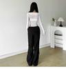 Women's Sheer Mesh Long-sleeve Bodysuit