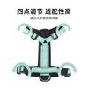 A Comfortable, Breathable and Wear-resistant I-shaped Dog Leash for The Large Dog's Chest and Back To Prevent It From Breaking Free