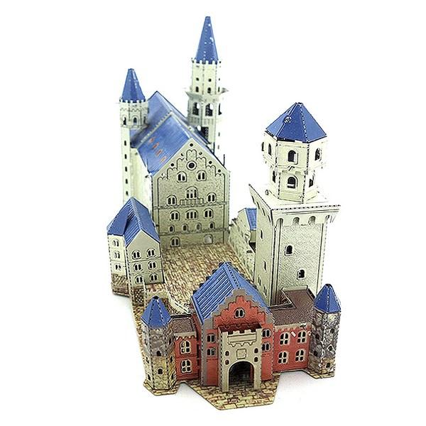 Skutečný medový balzám Kovová kožešina Architektura Architektura Brána Věž Katedrála Stadion Stadion Series korea 3D puzzle