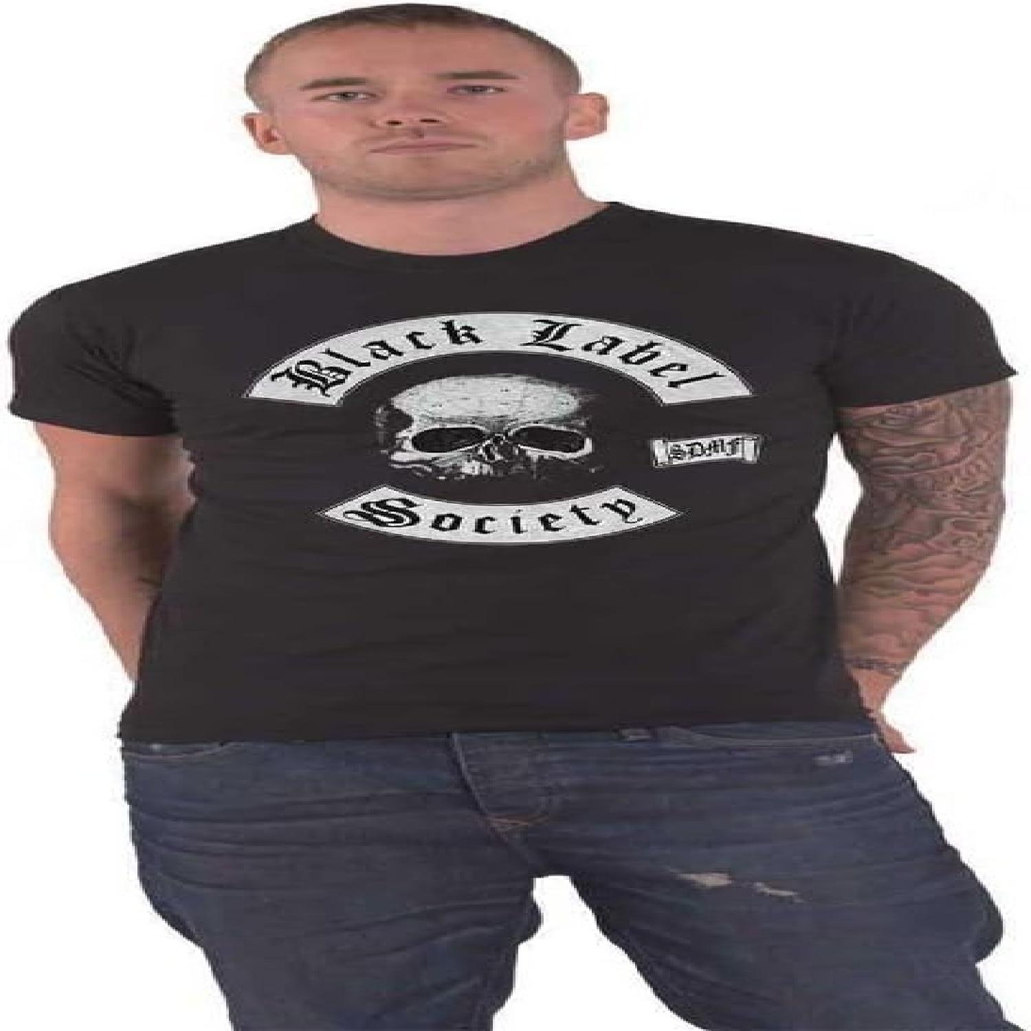 T Shirt Skull Sdmf Band Logo Official Mens Black S