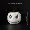 Nightmare Before Christmas Jack Skellington Ceramic Mug , Official Cup with Nightmare Before Christmas Design, for Hot Cocoa, Coffee, or Decor