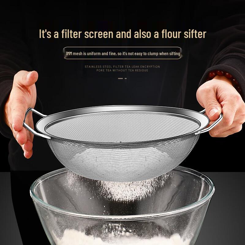 Sule Stainless Steel Fine Mesh Strainer & Filter Set
