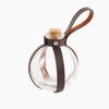 Dark Magic Potion Bottles Witch Potion Glass Holder with Cork and Faux Leather Strap with Holster Loop Role Play Accessories