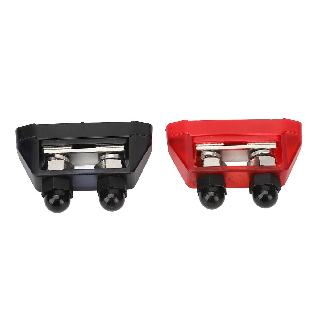 2Pcs Busbar Connector Terminal Power Distribution Block 48V M10 Marine RV Car Circuit Modification