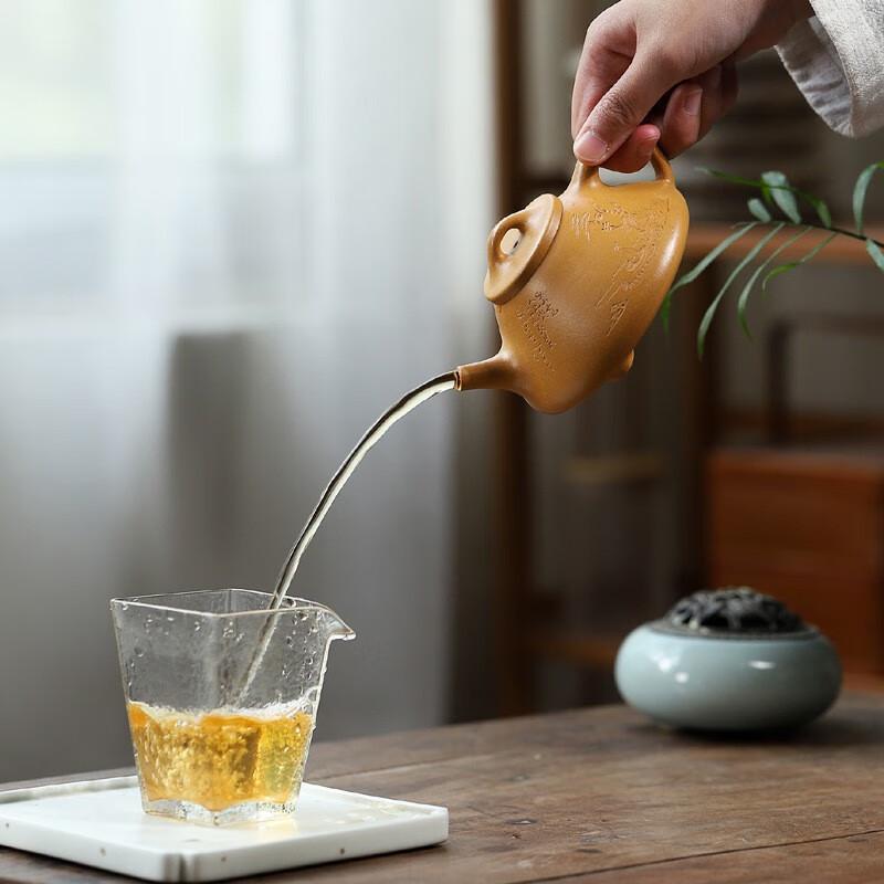 Mantinghua Yixing Zisha Clay Handmade Teapot