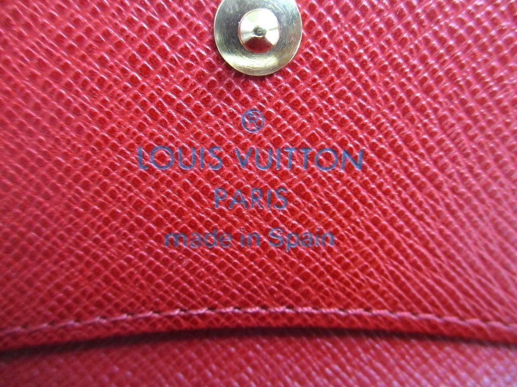 Authentic LOUIS VUITTON Epi Red Leather Coin Purse #a665  Refurbished