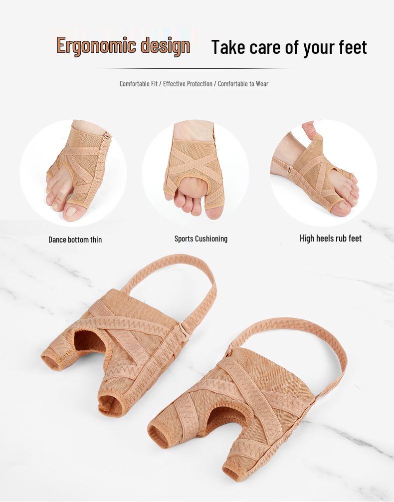 Breathable Bunion Corrector & Little Toe Separator for Women