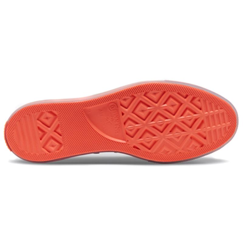 Converse Chuck Taylor All Star CX Jelly Sole Simple and Comfortable High Top Canvas Unisex White Orange