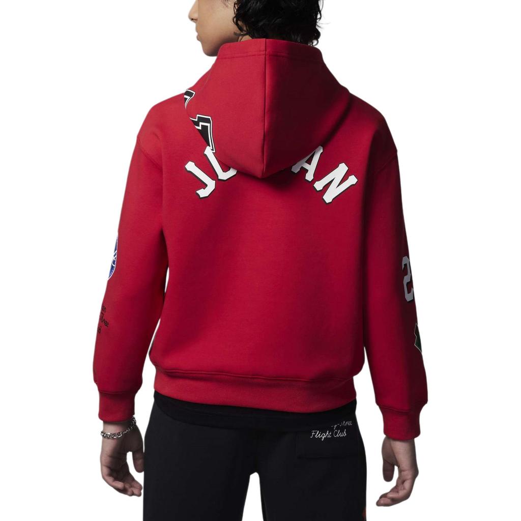 Jordan Air Flight Court Of Legends 23 Series Knitted Pullover Hoodie Kids hoodies Fitness-Red II0289-687