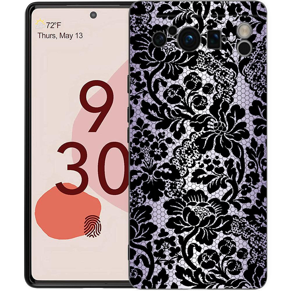

Lace Style Cool Girl Phone Case Cover for Google Pixel 10 9 8 7 6 7A 6A Pro Shockproof Soft TPU 9 Pro XL Shell Capas Fundas Bags Pixel 9A