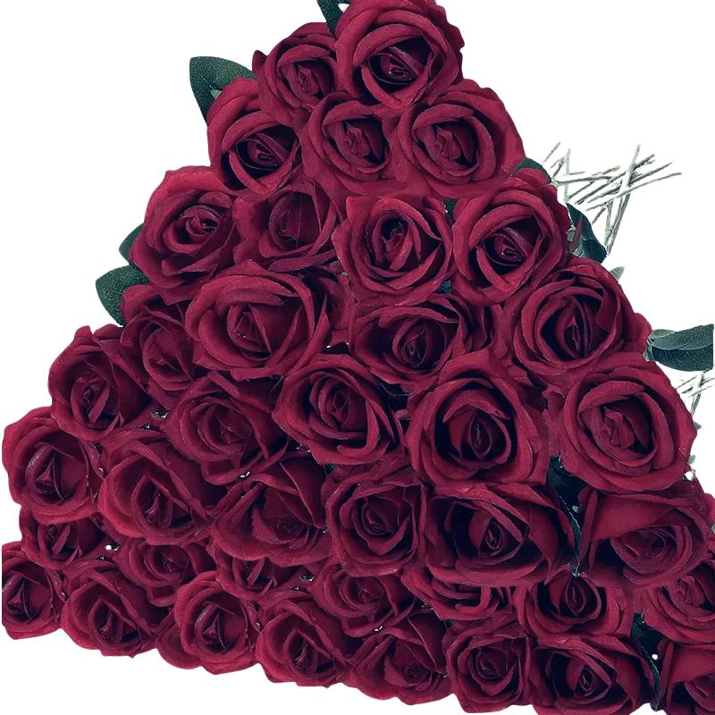 Artificial Roses Bulk Fake Roses with