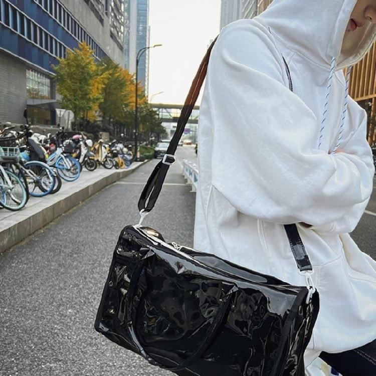 Clear Crossbody Bag for Travel and Business PVC Shoulder Bags Easy to Carry