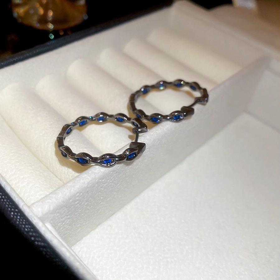 Geometric Double-layer Earrings, European and American Personality Trend Earrings, Casual Versatile Earrings, Niche