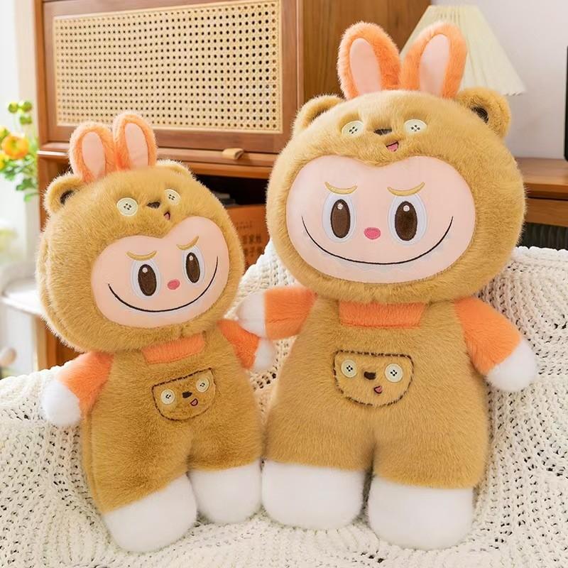 Plush Toy Cartoon Withbear And Minions Modeling For Daily Gift Children