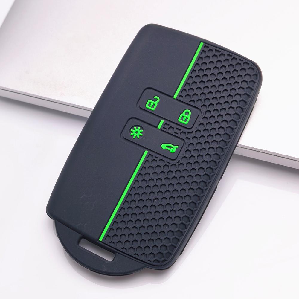 Key Case Cover for Renault Koleos Kadjar Megane Talisman Espace Captur Clio Scenic Anti-Scratch Surface Shockproof Structure Soft Grip Texture