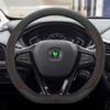 Suitable for Changan Cs35plus CS75 Cs85 Eado DT Yuexiang V3 V7 V5 Car Steering Wheel Cover Genuine Leather