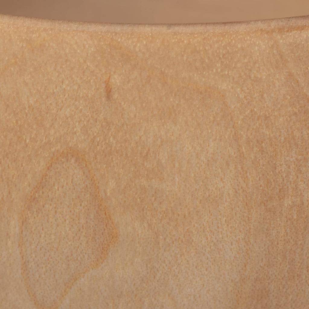 Yamanaka Lacquerware Shirasagi Mokko Soup Shirasagi Bowl Maple Made in Beige Bowl, M, Approx. 11cm, Wood, Natural, Japan,