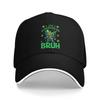 Summer Bruh St Patricks Day Saint Patricks Day Leprechaun Baseball Cap Hiking Fishing Fashion Trucker Hat Unisex Snapback Cap