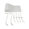 1 Pc Wind Deflector 90*27cm Accessories Freely Adjust