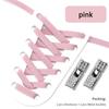 No Tie Shoe Laces Luxurious Diamond Cross Locks Shoelaces Without Ties Elastic Shoe Laces Sneakers Kids Adult Shoes Accessories