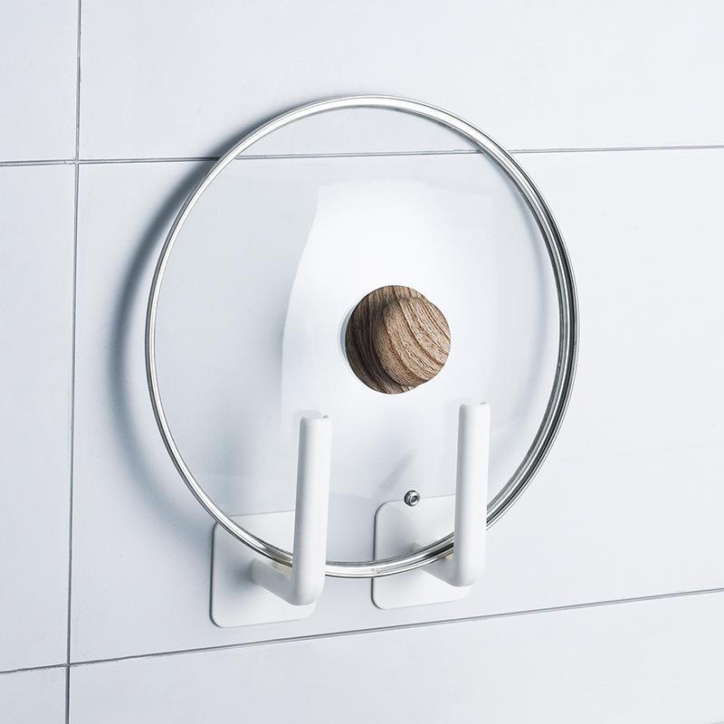 1/2pcs Self-adhesive Toilet Paper Holder Under Cabinet Storage Rack Kitchen Tissue Hanger Towel Roll Rack Accessories