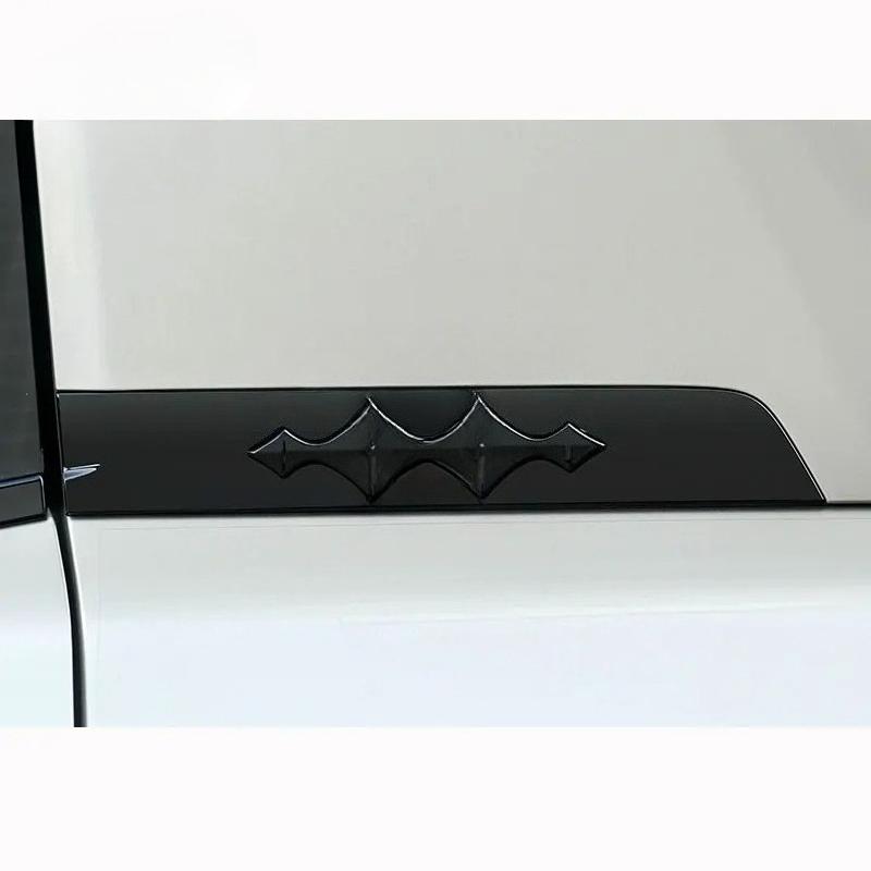For BYD Leopard 8 DENZA B8 2025 2026 3D ABS Sticker Car Front Emblem Badge Decals Black Badge Logo Emblem Cover Car-Styling