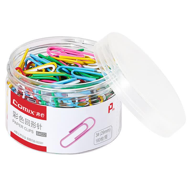 Comix B4022 Colored Paper Clips