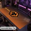 Custom Text Big Mousepad, Extended Desk Pad For Laptop Work GameWolverhampton Wanderers